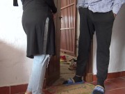 Arab Egyptian Wife With African Delivery Boy زوجة مصرية مع السباك 8/16