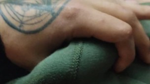 morning masturbation huge cumshot