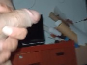 Chico sexy se masturba la polla tremendo y rico 15/16