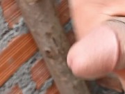 Joven se masturba una gran polla – tremendo pene que se manda 6/16