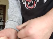 Fucking a sex toy. Cum on pussy . Anal sex.