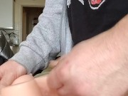 Fucking a sex toy. Cum on pussy . Anal sex. 6/16