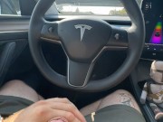 Tesla autopilot jerking off loud moan 6/16