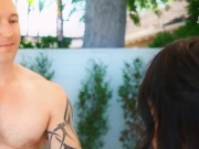 Cami Strella Pegs Me Outside By The Pool 2/16