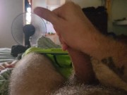 Morning boner man moans and talks dirty until cumming 14/16
