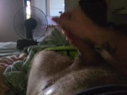 Morning boner man moans and talks dirty until cumming 8/16