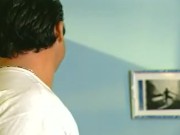 A brunette lifeguard pleases her pussy while working 7/16