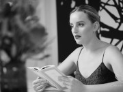 Charlie Moore Masturbates As She Reads Amber Moore's Erotic Book! 3/16