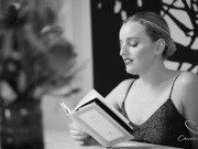 Charlie Moore Masturbates As She Reads Amber Moore's Erotic Book! 5/16