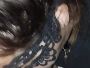 Real GF Throatfucking & BLOWJOB BULGING Ends with some DEEP THROAT- SIDE VIEW PT1 11/16