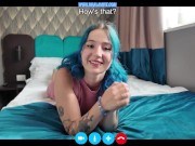 RP Ta copine veut du sexe par Skype - Masturbation fille française 2/16