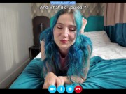 RP Ta copine veut du sexe par Skype - Masturbation fille française 4/16