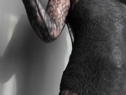 J'essaye ma nouvelle robe devant toi - fille nue 6/16