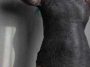 J'essaye ma nouvelle robe devant toi - fille nue 8/16