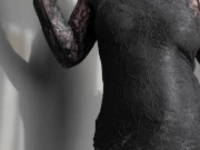 J'essaye ma nouvelle robe devant toi - fille nue 9/16