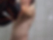 Young stud takes a shower 9/16