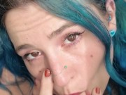 Je me doigte pour toi et je te suce à distance - Appel vidéo sexy 13/16