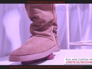 Ugg Style Boots Trampling and Shoejob - 4K - Screenshot 5 of 16 - Shoejob