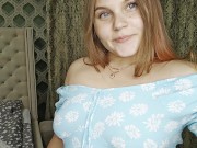 redheaded girl in a fancy dress. 6/16