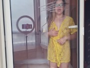 I tidied my room but I wasn't wearing panties 12/16