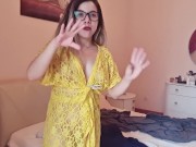 I tidied my room but I wasn't wearing panties 5/16