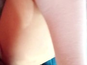 COLEGIALA GÜERITA ENTREGA EL CULO A SU NOVIO CUANDO SE SALTAN LAS CLASES 16/16