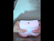 Testing Out My New Toy With A Hard Fuck - Makes Me Moan Loud!! 5/16