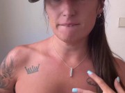 💦Playing With Milk And TALKING DIRTY mmm Wanna See Me Wet?😏 2/16