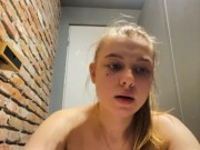 Public Deep thought. Squirting. Nipple clamps 9/16