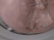 Piss Slut pisses on in her toilet with Go-Pro set up 5/16