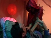 Horny brunette gets fucked by a stranger's cock 2/16