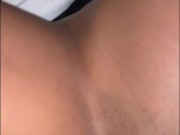 Playing with my wife's pussy I make her cum multiple times 6/16