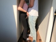 we're caught having dirty ass sex in the kitchen 2/16