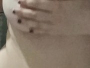 young student shows her tits in the shower 7/16