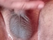 He came quickly while I fingered his ass and his prostate 5/16