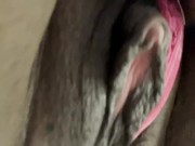 Edging Fat Wet Pussy Hard W Nipple Clamps & Lace Light Touch Big Clit BigContractions TightPussy💦 10/16