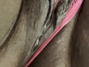 Edging Fat Wet Pussy Hard W Nipple Clamps & Lace Light Touch Big Clit BigContractions TightPussy💦 11/16