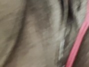 Edging Fat Wet Pussy Hard W Nipple Clamps & Lace Light Touch Big Clit BigContractions TightPussy💦 15/16