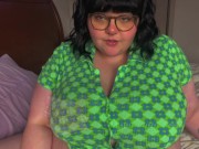 Horny BIG TITTY College Slut Wants You To Cum On Her Glasses! 1/16