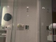 Showering in a luxury hotel 1/16