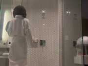 Showering in a luxury hotel 2/16