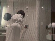 Showering in a luxury hotel 3/16