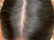 Cum in my mouth after fuck me in the forest 60fps 14/16