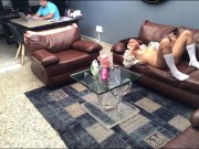 My employee gets very horny in my office 15/16