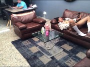 My employee gets very horny in my office 16/16