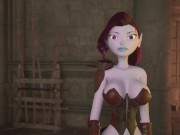 3DGSPOT - Busty Elf Dominates A Man In A Fight And Is Rewarded By His Cock! 3D ANIMATION! 4/16