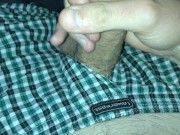 Playing with my big dick 1/16