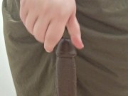 Fucking my pussy and ass in a dressing room 5/16