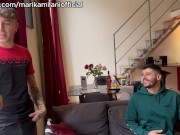 Surprise Threesome with Sexy Stepsister and Best Friend 5/16