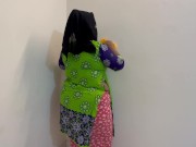 Big Tits & Big Ass Arab Maid Clean My Room When I was Masturbat Then She gets Hot & want Sex & Naked 10/16